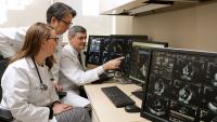 3 cardiologists review cardiac images to help with diagnosis and treatment